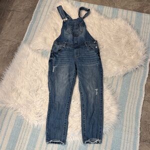 Kensie Blue Denim Women's Overalls